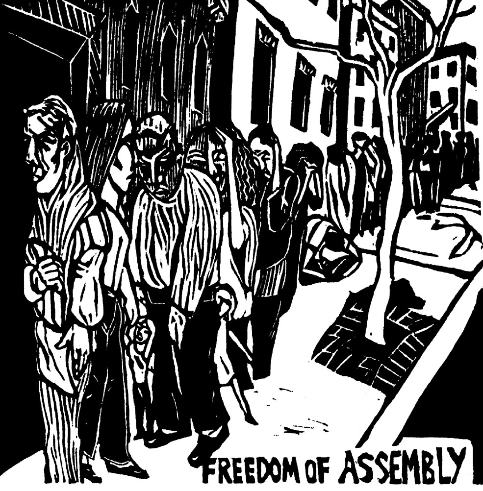 freedom of assembly drawings