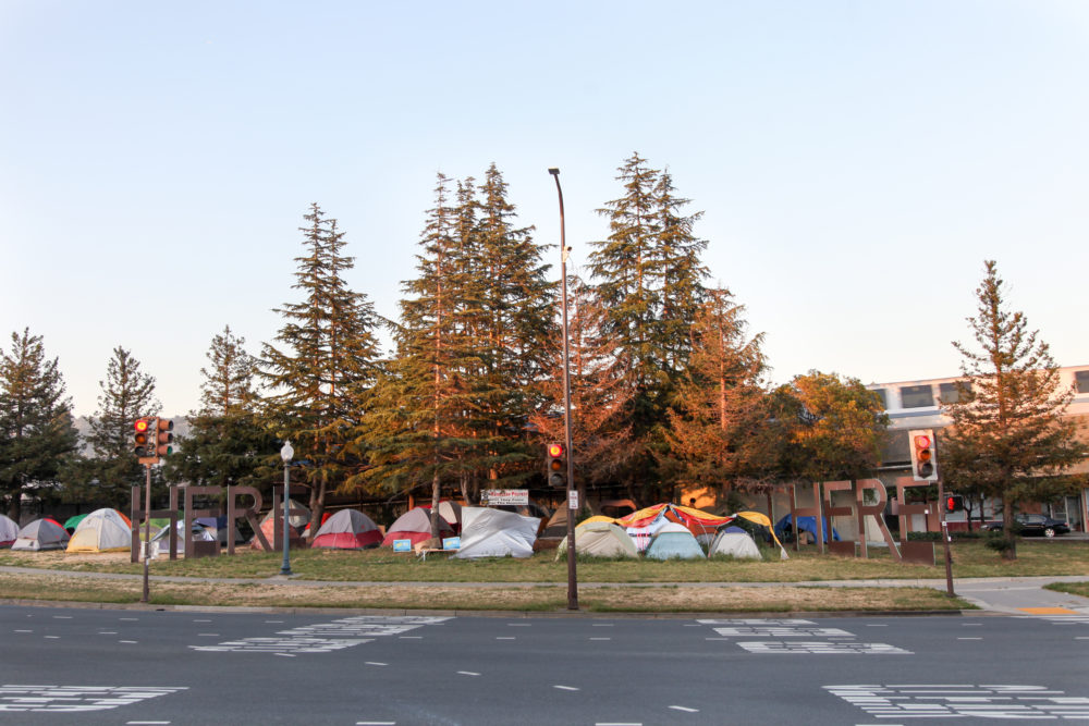 Tents in Oakland